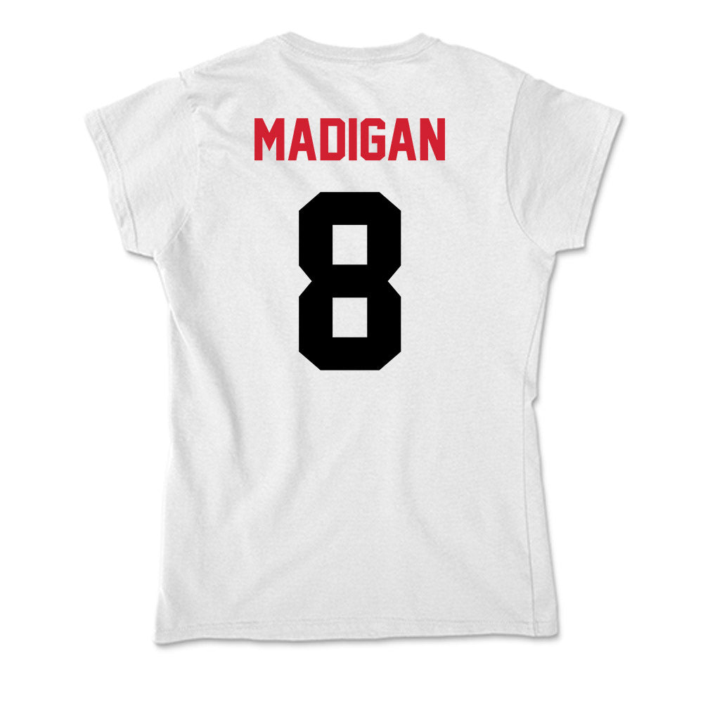 Arkansas State - NCAA Women's Volleyball : Erin Madigan - Soft Style Women’s T-Shirt-1
