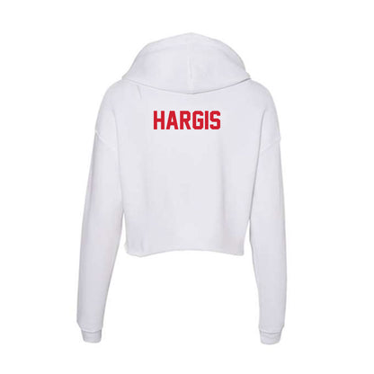 Arkansas State - NCAA Women's Track & Field : Ivanna Hargis - Women's Crop Fleece Hoodie-1