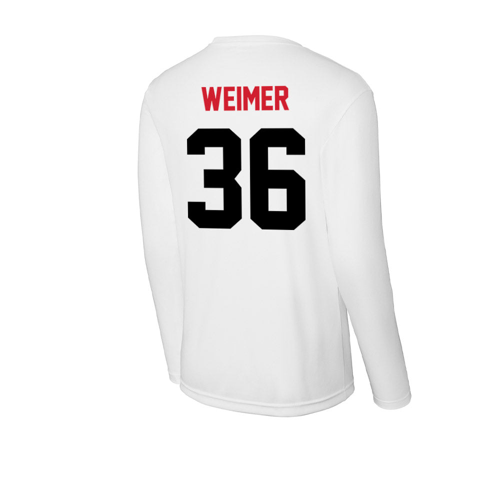 Arkansas State - NCAA Baseball : Tyler Weimer - Activewear Long Sleeve T-Shirt-1