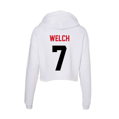 Arkansas State - NCAA Women's Bowling : Faith Welch - Women's Crop Fleece Hoodie-1