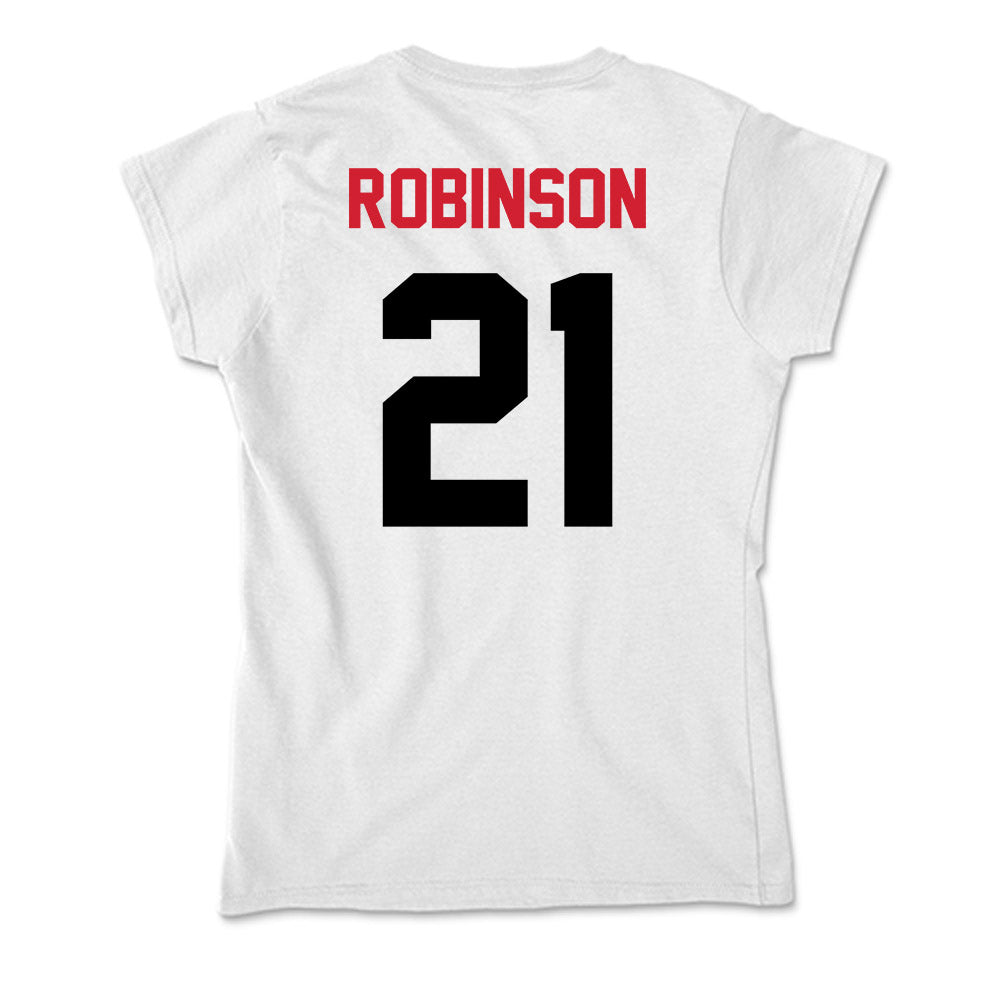 Arkansas State - NCAA Women's Soccer : McKenzie Robinson - Soft Style Women’s T-Shirt-1
