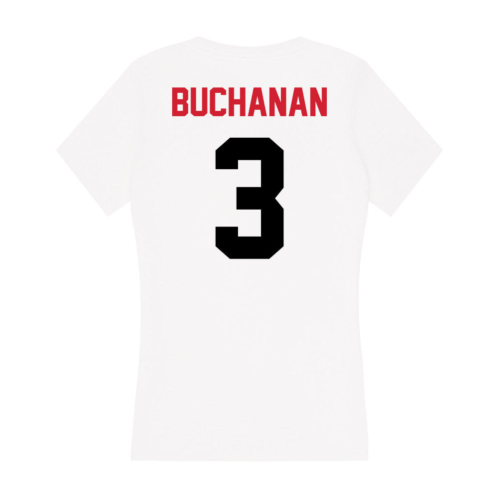 Arkansas State - NCAA Women's Bowling : Brooklyn Buchanan - Women's V-Neck T-Shirt-1