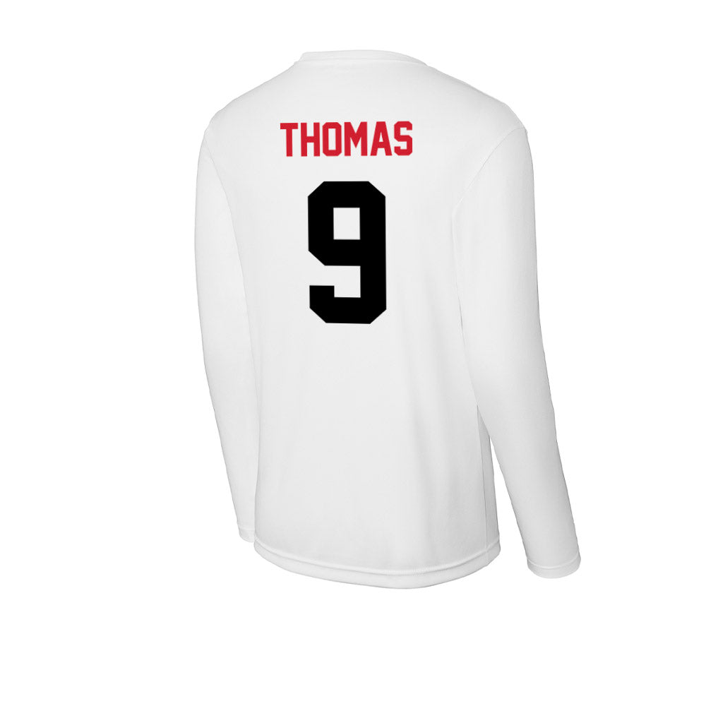 Arkansas State - NCAA Football : Trevian Thomas - Performance Long Sleeve T-Shirt-1