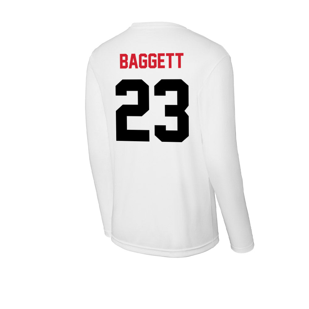 Arkansas State - NCAA Football : Solomon Baggett - Activewear Long Sleeve T-Shirt-1