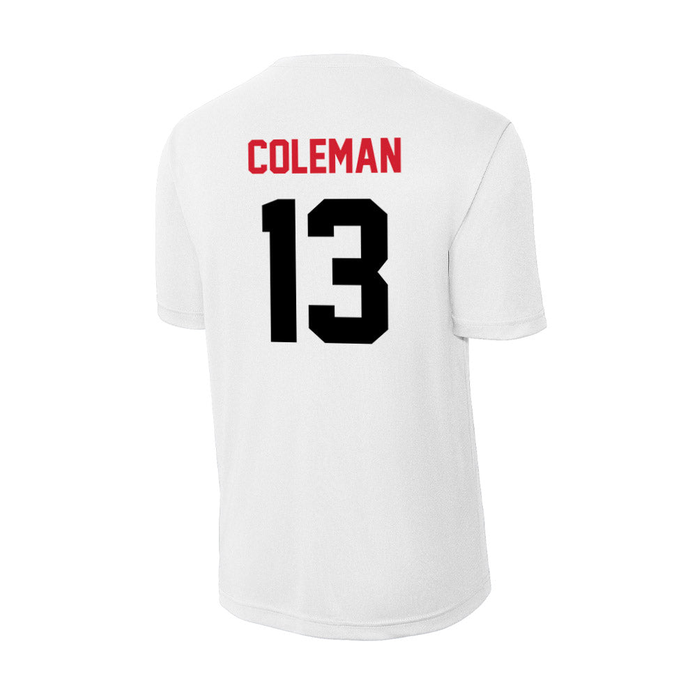 Arkansas State - NCAA Men's Basketball : Diggy Coleman - Activewear T-Shirt-1