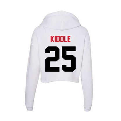 Arkansas State - NCAA Women's Bowling : Aubrey Kiddle - Women's Crop Fleece Hoodie-1