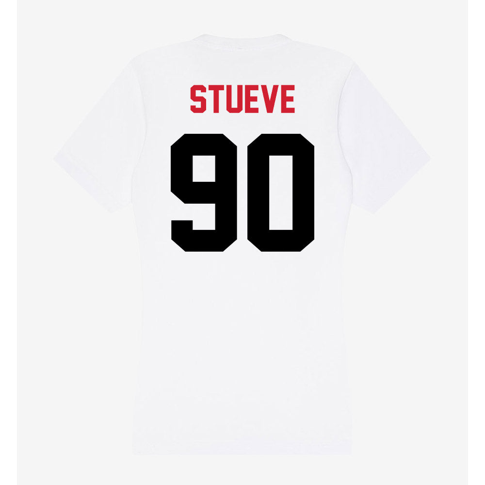 Arkansas State - NCAA Football : Lincoln Stueve - Women's V-Neck T-Shirt-1