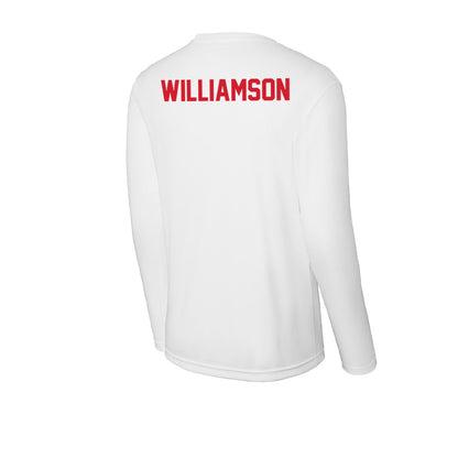 Arkansas State - NCAA Women's Track & Field : Nyima Williamson - Performance Long Sleeve T-Shirt-1
