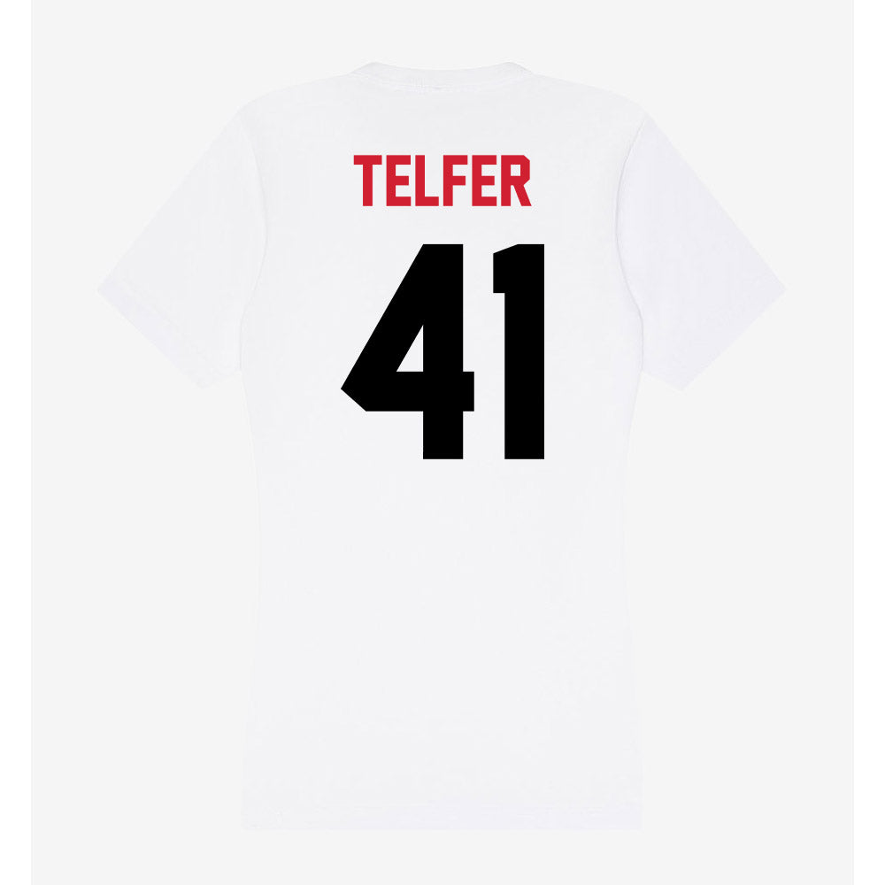 Arkansas State - NCAA Baseball : Tatem Telfer - Women's V-Neck T-Shirt-1