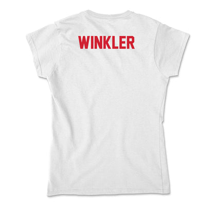 Arkansas State - NCAA Women's Track & Field : Lizzee Winkler - Soft Style Women’s T-Shirt-1