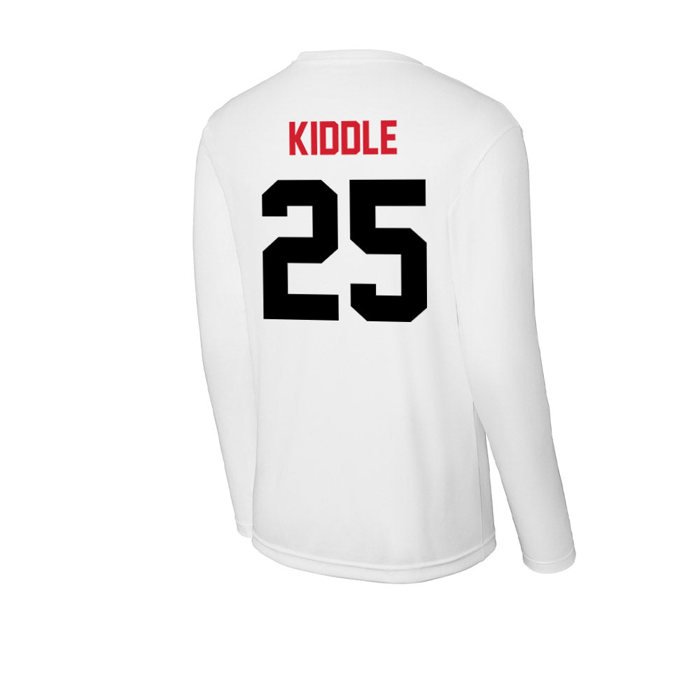 Arkansas State - NCAA Women's Bowling : Aubrey Kiddle - Performance Long Sleeve T-Shirt-1