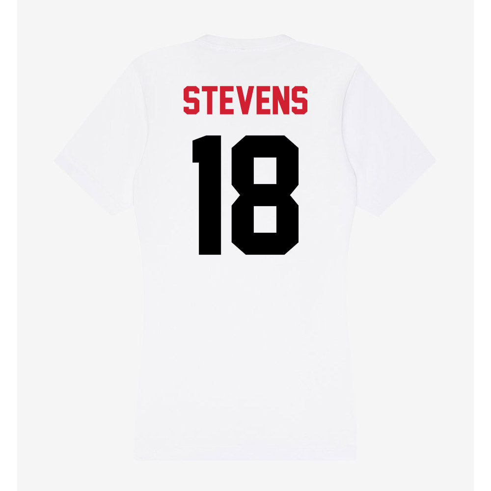 Arkansas State - NCAA Football : Romel Stevens - Women's V-Neck T-Shirt-1