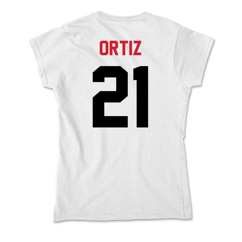 Arkansas State - NCAA Women's Volleyball : Valeria Ortiz - Soft Style Women’s T-Shirt-1