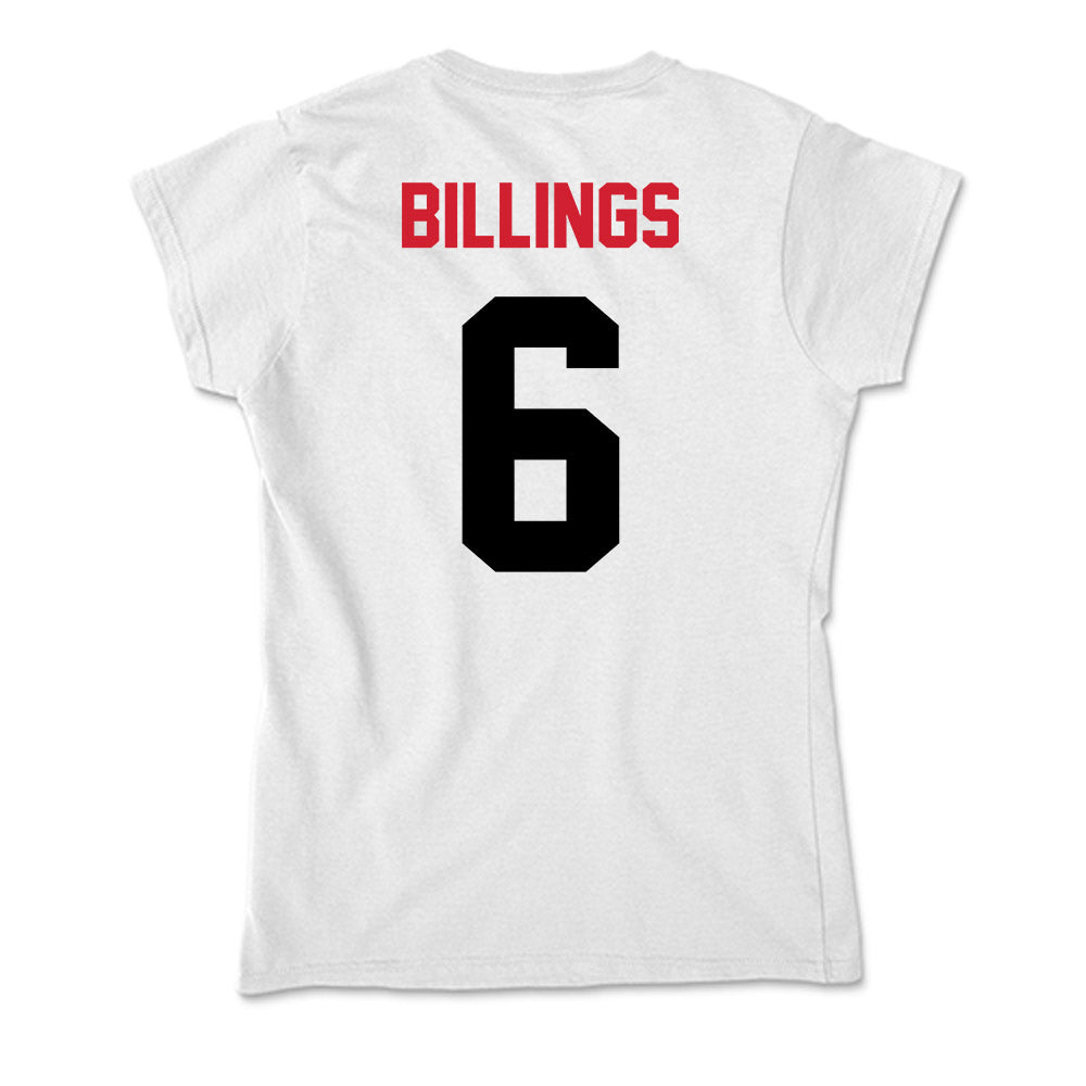Arkansas State - NCAA Women's Volleyball : Yazmyn Billings - Soft Style Women’s T-Shirt-1
