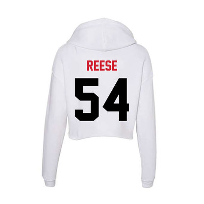 Arkansas State - NCAA Football : Ryan Reese - Women's Crop Fleece Hoodie-1