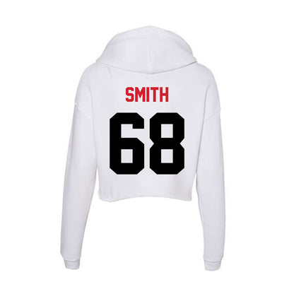 Arkansas State - NCAA Football : Tristian Smith - Women's Crop Fleece Hoodie-1