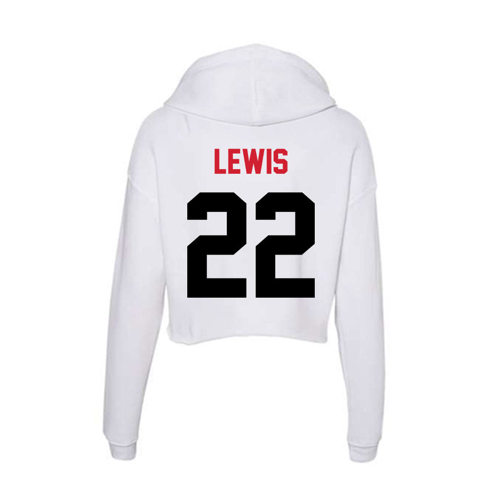 Arkansas State - NCAA Women's Volleyball : Devyn Lewis - Women's Crop Fleece Hoodie-1
