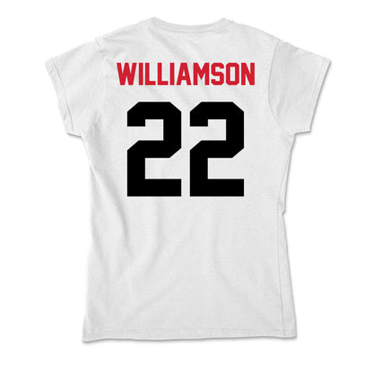Arkansas State - NCAA Women's Soccer : Aliyah Williamson - Soft Style Women’s T-Shirt-1