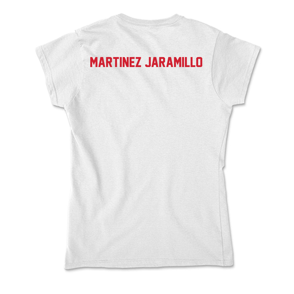 Arkansas State - NCAA Men's Track & Field : Carlo Martinez Jaramillo - Soft Style Women’s T-Shirt-1
