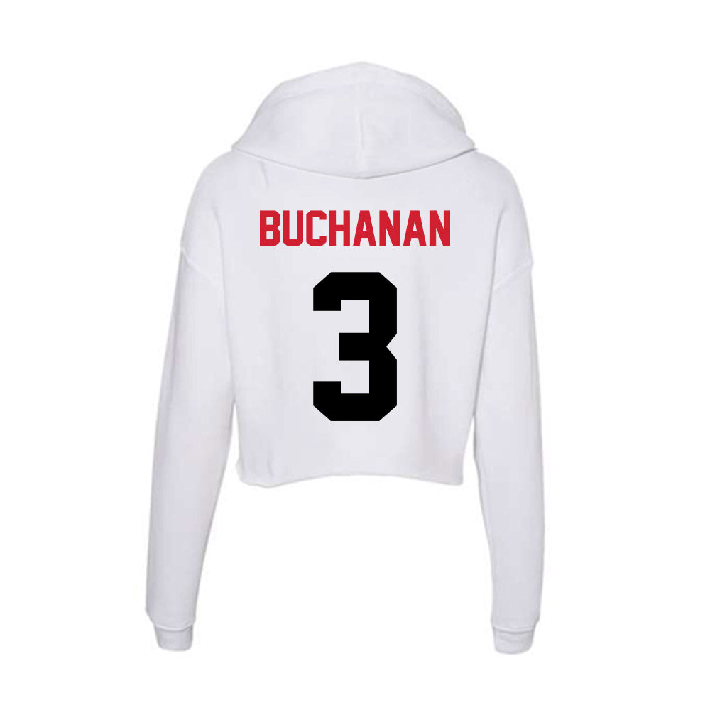 Arkansas State - NCAA Women's Bowling : Brooklyn Buchanan - Women's Crop Fleece Hoodie-1