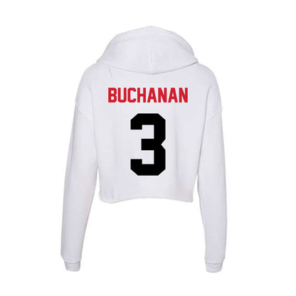 Arkansas State - NCAA Women's Bowling : Brooklyn Buchanan - Women's Crop Fleece Hoodie-1