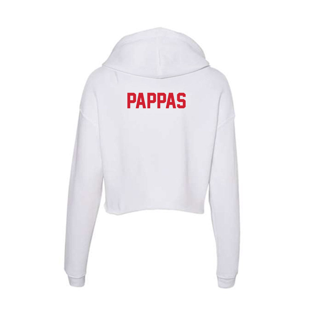 Arkansas State - NCAA Men's Golf : Devyn Pappas - Women's Crop Fleece Hoodie-1
