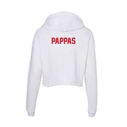 Arkansas State - NCAA Men's Golf : Devyn Pappas - Women's Crop Fleece Hoodie-1
