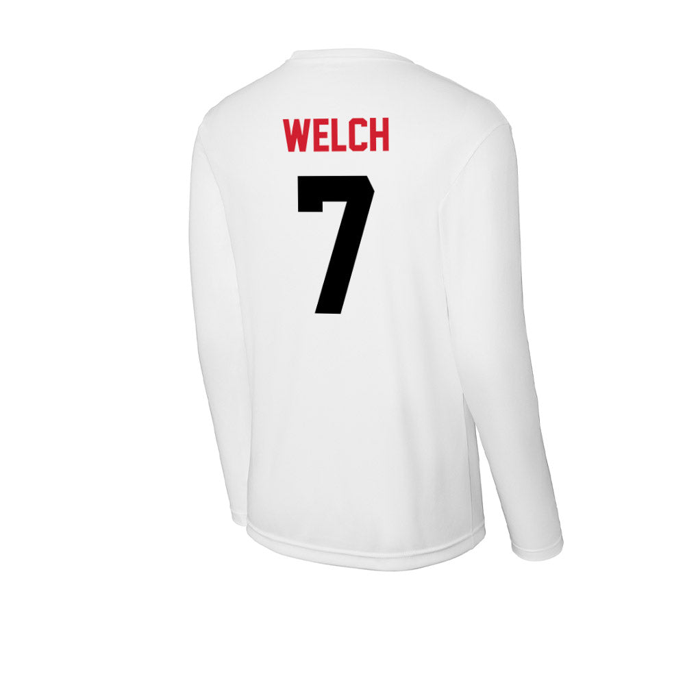 Arkansas State - NCAA Women's Bowling : Faith Welch - Performance Long Sleeve T-Shirt-1