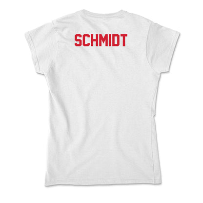 Arkansas State - NCAA Men's Golf : Thomas Schmidt - Soft Style Women’s T-Shirt-1