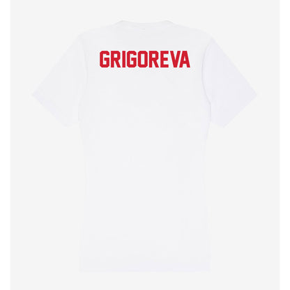 Arkansas State - NCAA Women's Tennis : Anna Grigoreva - Women's V-Neck T-Shirt-1