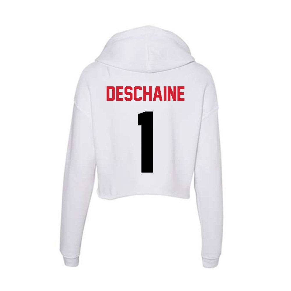 Arkansas State - NCAA Women's Soccer : Damaris Deschaine - Women's Crop Fleece Hoodie-1