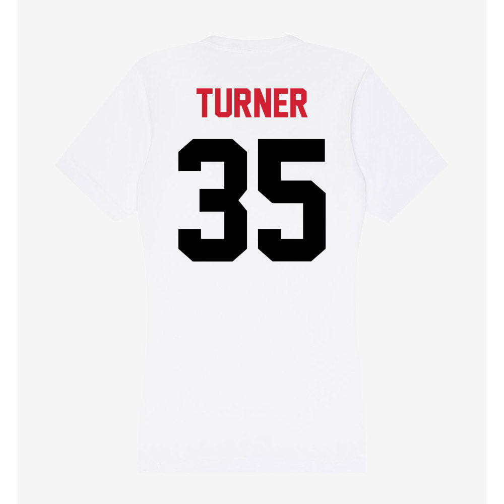 Arkansas State - NCAA Football : Rasheem Turner - Women's V-Neck T-Shirt-1
