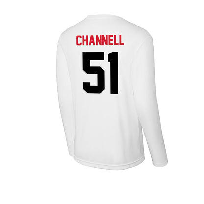 Arkansas State - NCAA Football : Cade Channell - Activewear Long Sleeve T-Shirt-1