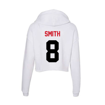 Arkansas State - NCAA Women's Soccer : Maggie Smith - Women's Crop Fleece Hoodie-1