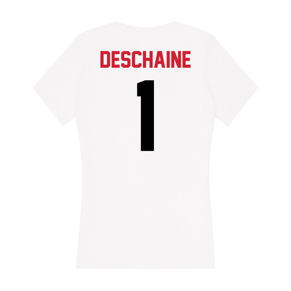 Arkansas State - NCAA Women's Soccer : Damaris Deschaine - Women's V-Neck T-Shirt-1