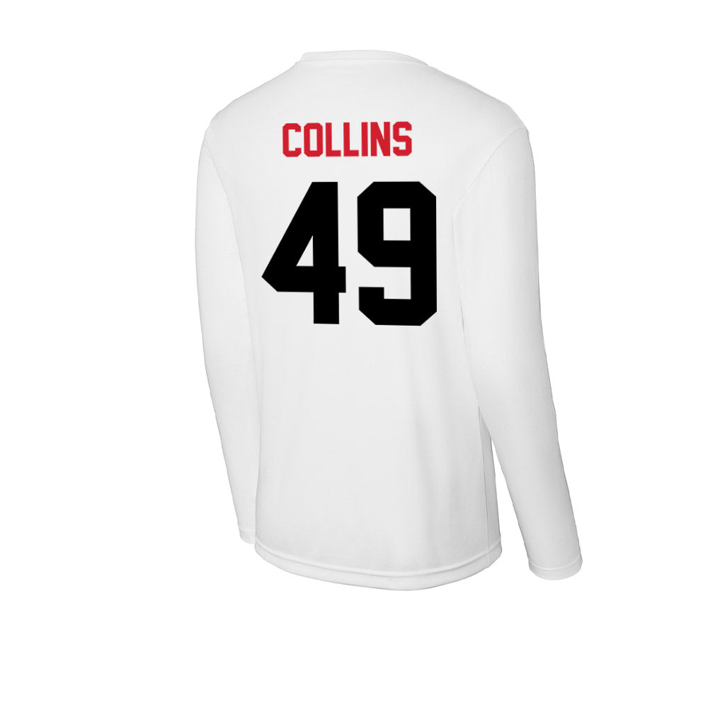 Arkansas State - NCAA Baseball : Tate Collins - Activewear Long Sleeve T-Shirt-1