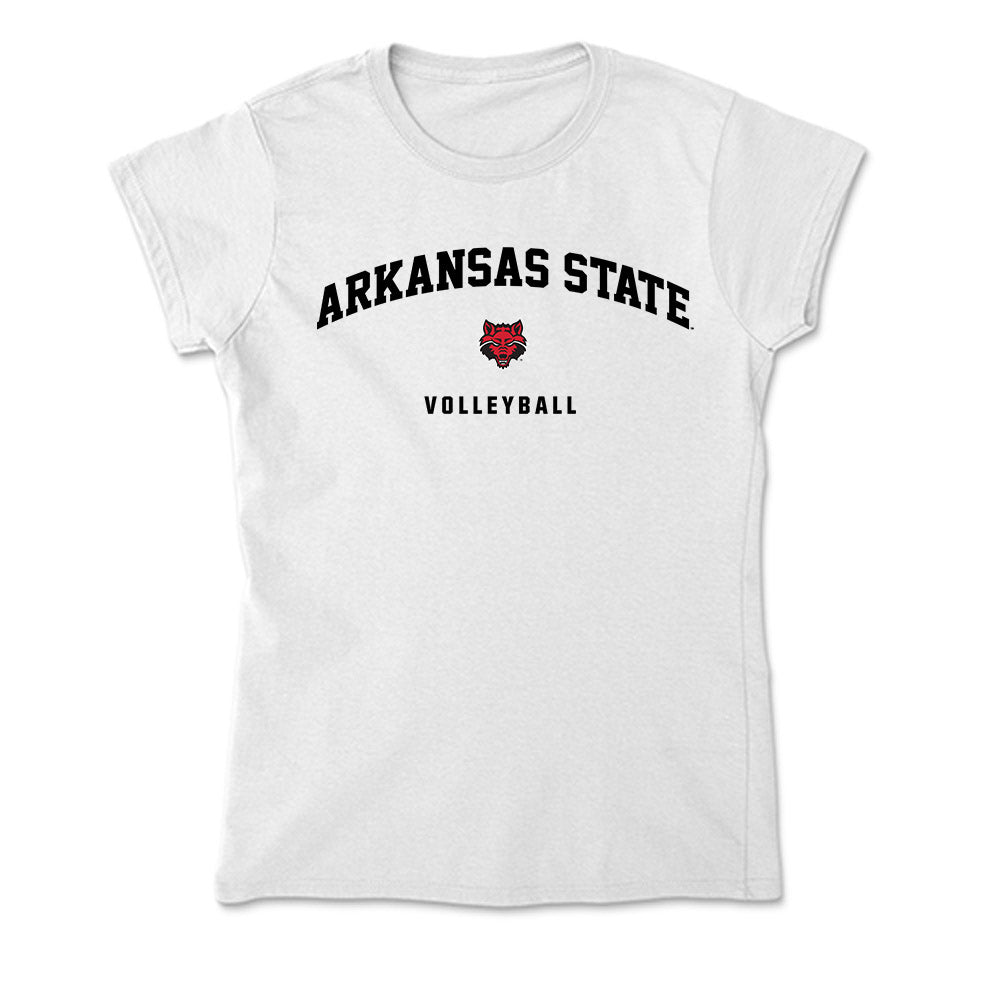 Arkansas State - NCAA Women's Volleyball : Libby Gee-Weiler - Soft Style Women’s T-Shirt-0