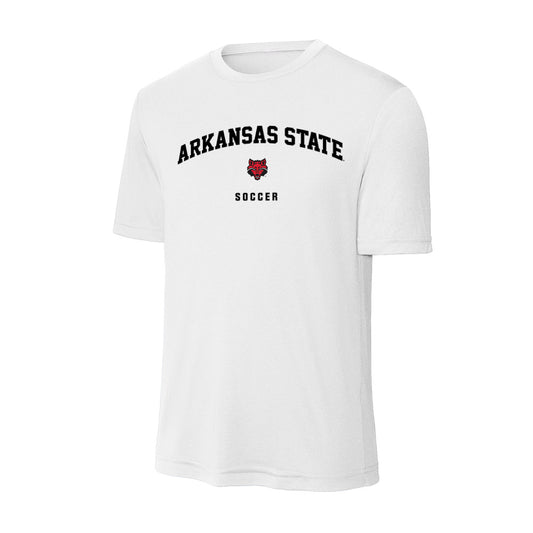 Arkansas State - NCAA Women's Soccer : Omamuzo Edafe - Activewear T-Shirt-0