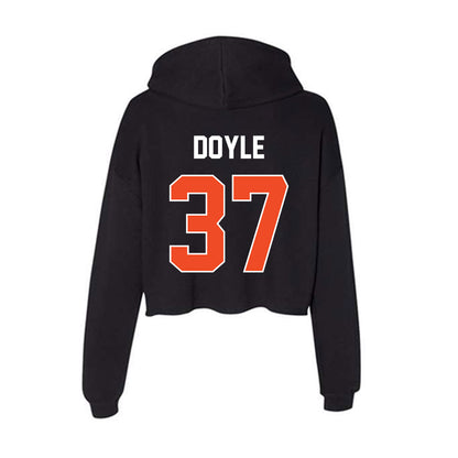 Boise State - NCAA Football : Oscar Doyle - Women's Crop Fleece Hoodie-1