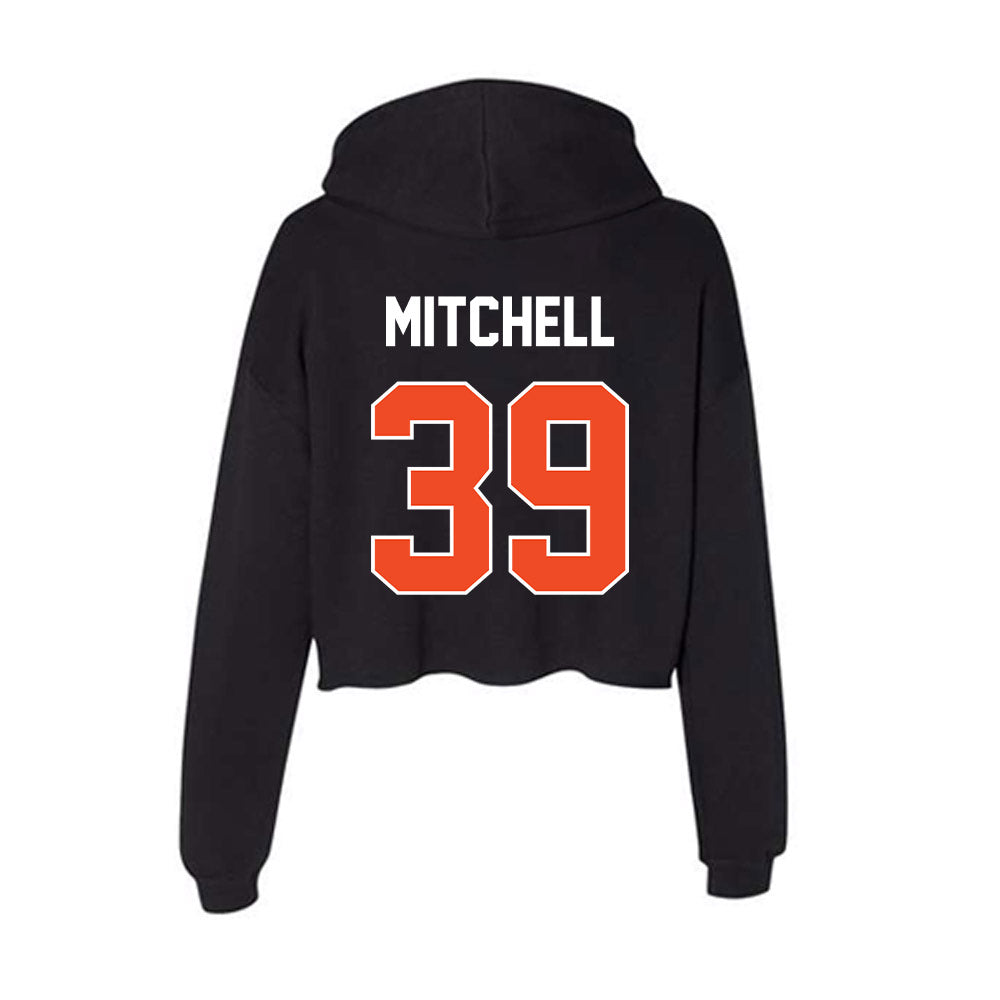 Boise State - NCAA Football : Timothy Mitchell - Women's Crop Fleece Hoodie-1