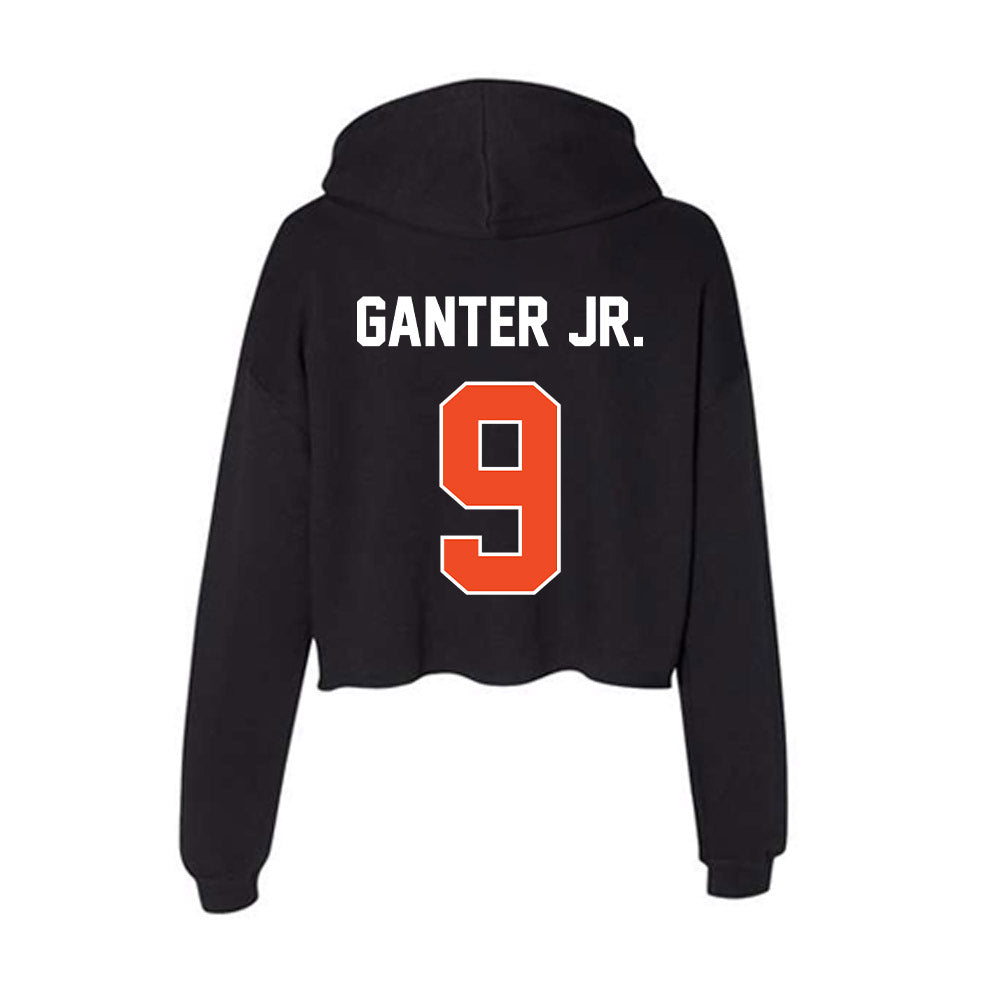 Boise State - NCAA Football : Derek Ganter Jr. - Women's Crop Fleece Hoodie-1