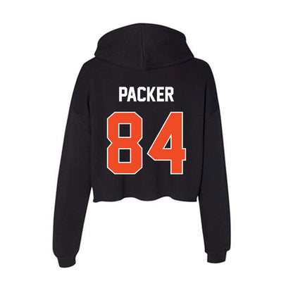 Boise State - NCAA Football : Gavin Packer - Women's Crop Fleece Hoodie-1