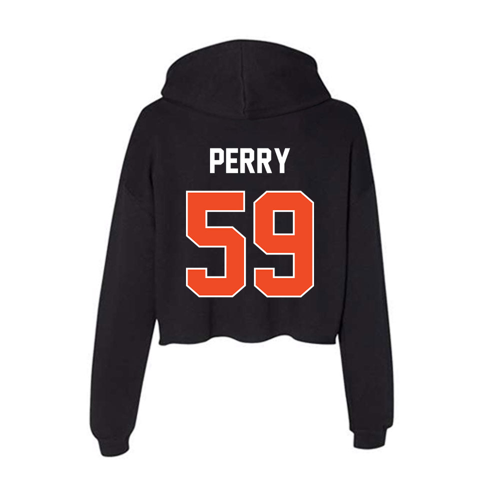 Boise State - NCAA Football : Jameson Perry - Women's Crop Fleece Hoodie-1