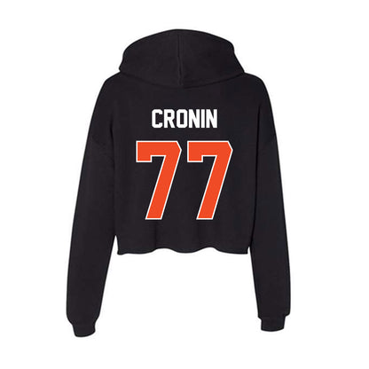 Boise State - NCAA Football : Kole Cronin - Women's Crop Fleece Hoodie-1