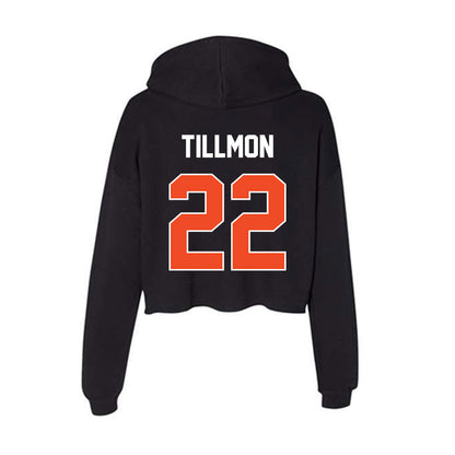 Boise State - NCAA Football : Roman Tillmon - Women's Crop Fleece Hoodie-1