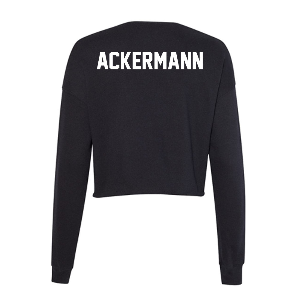 Boise State - NCAA Women's Track & Field : Hanna Ackermann - Women's Cropped Crew Fleece-1