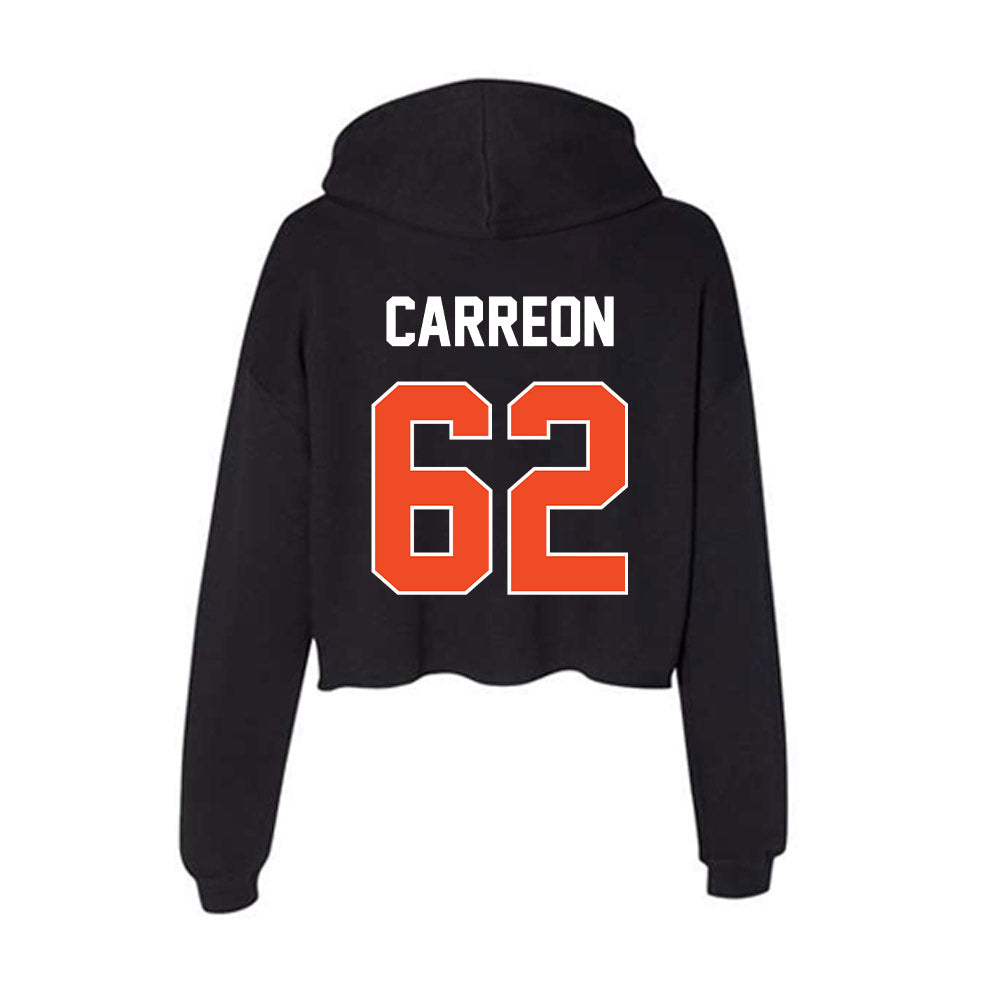 Boise State - NCAA Football : Roger Carreon - Women's Crop Fleece Hoodie-1