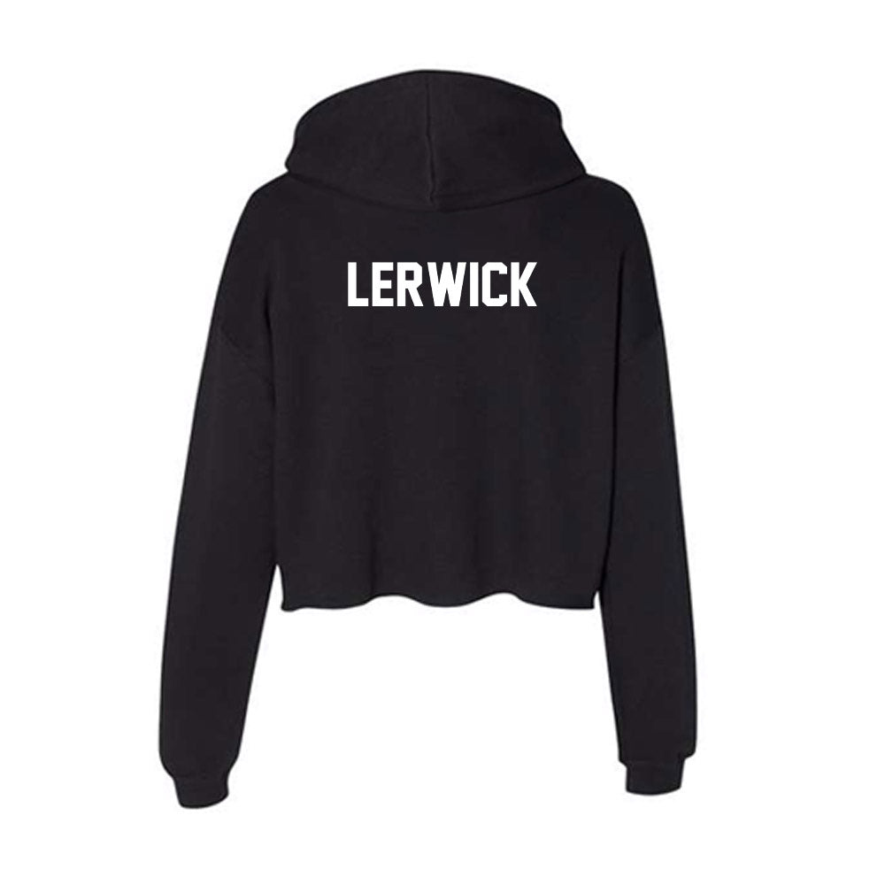 Boise State - NCAA Women's Soccer : Lexi Lerwick - Women's Crop Fleece Hooded Sweatshirt-1