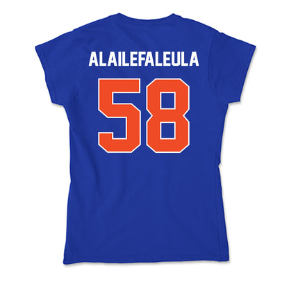 Boise State - NCAA Football : Deuce Alailefaleula - Soft Style Women’s T-Shirt-1