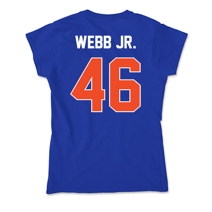Boise State - NCAA Football : Corey Webb Jr. - Soft Style Women’s T-Shirt-1